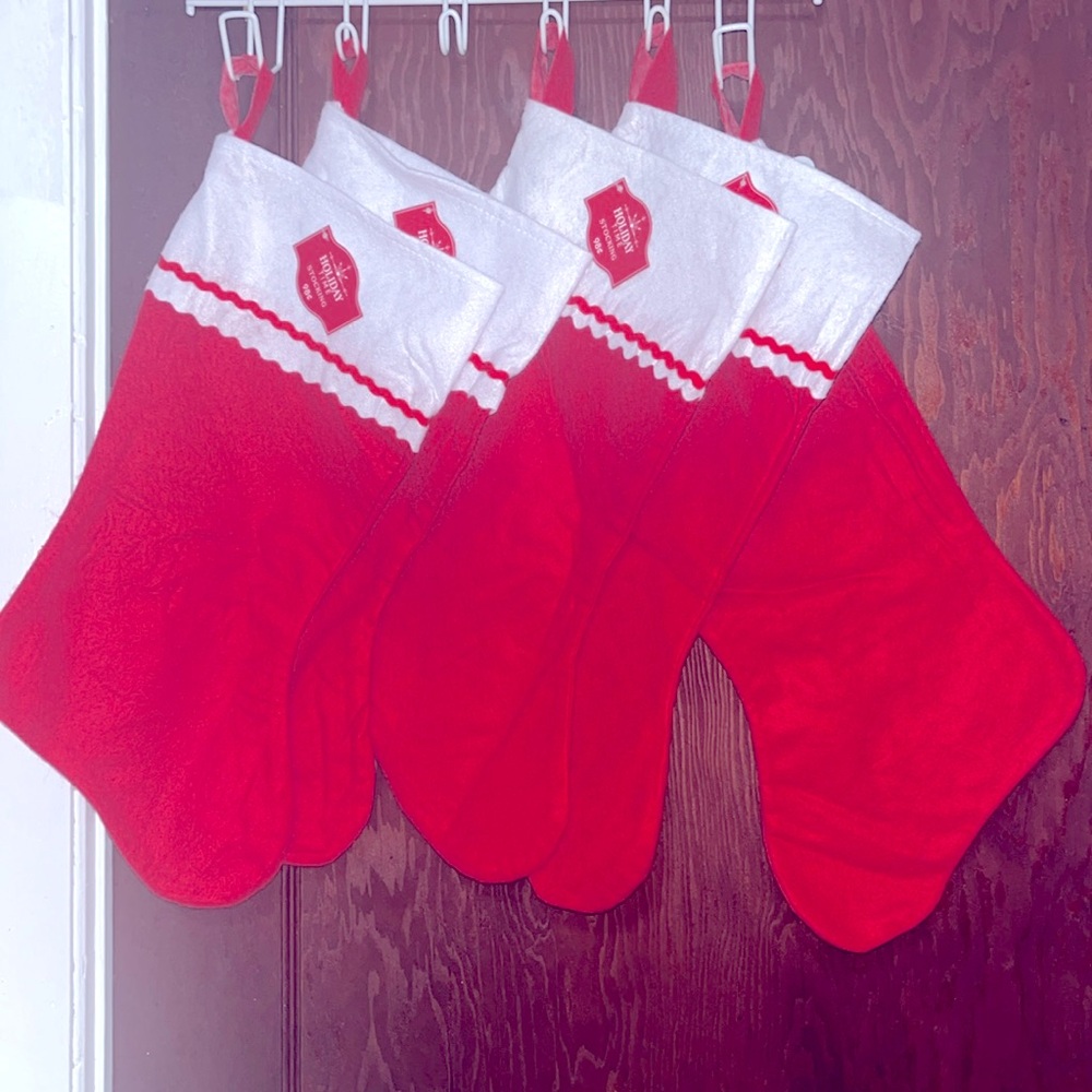 5Pcs Holiday Time Stocking